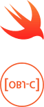 Programming languages: Objective-C, Swift